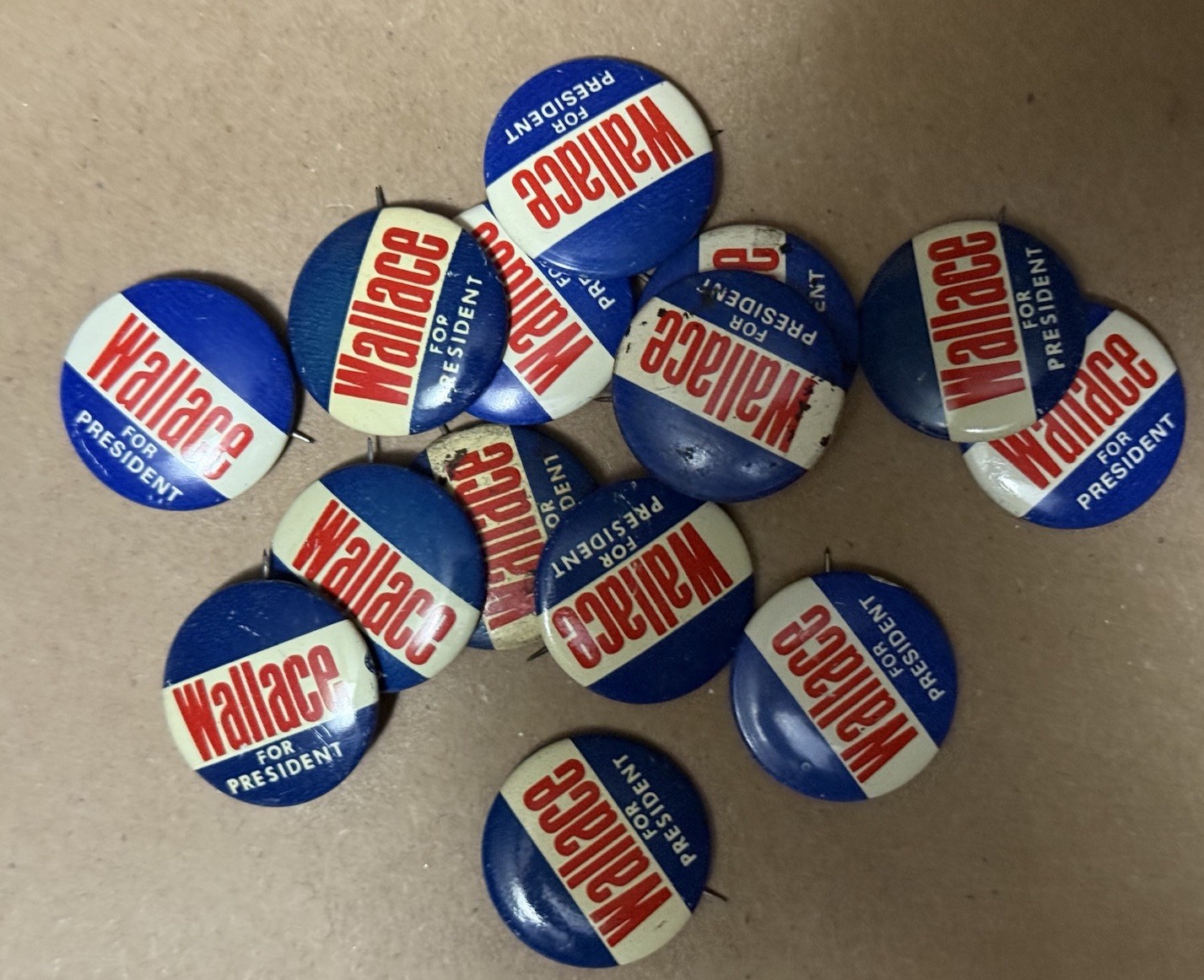 George Wallace 1968 Campaign Material Lot