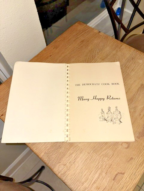 1960 THE DEMOCRATS’ COOK BOOK Frank Sinatra “HOW TO COOK A G.O.P. GOOSE”