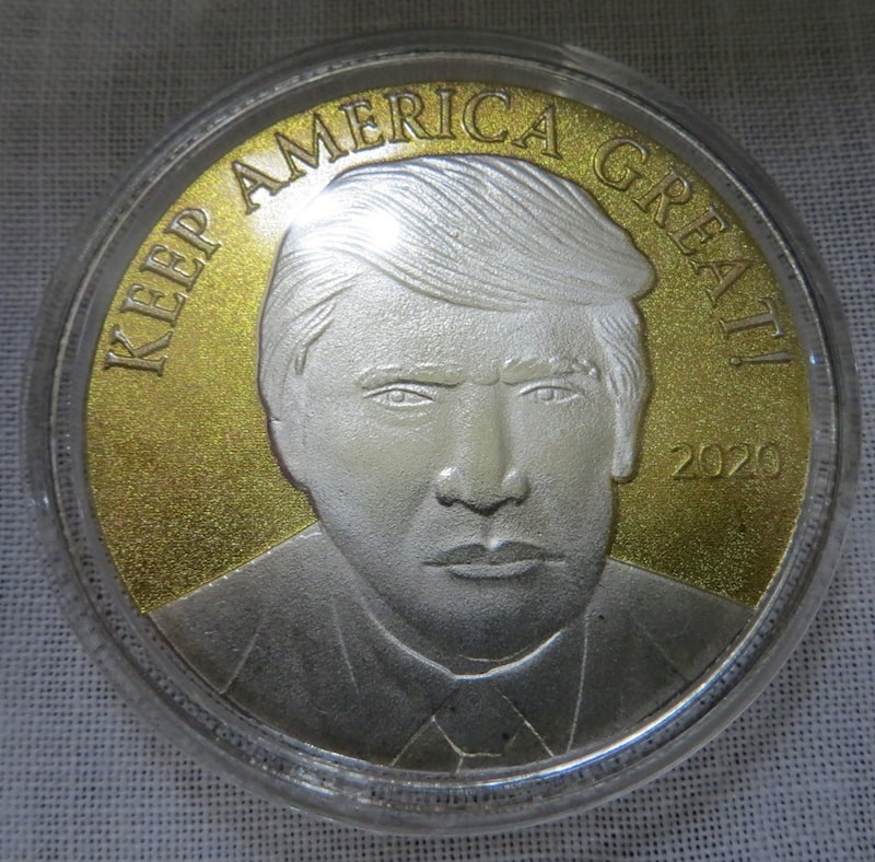 2020 Donald Trump – 45th President Commemorative Coin “Keep America Great”