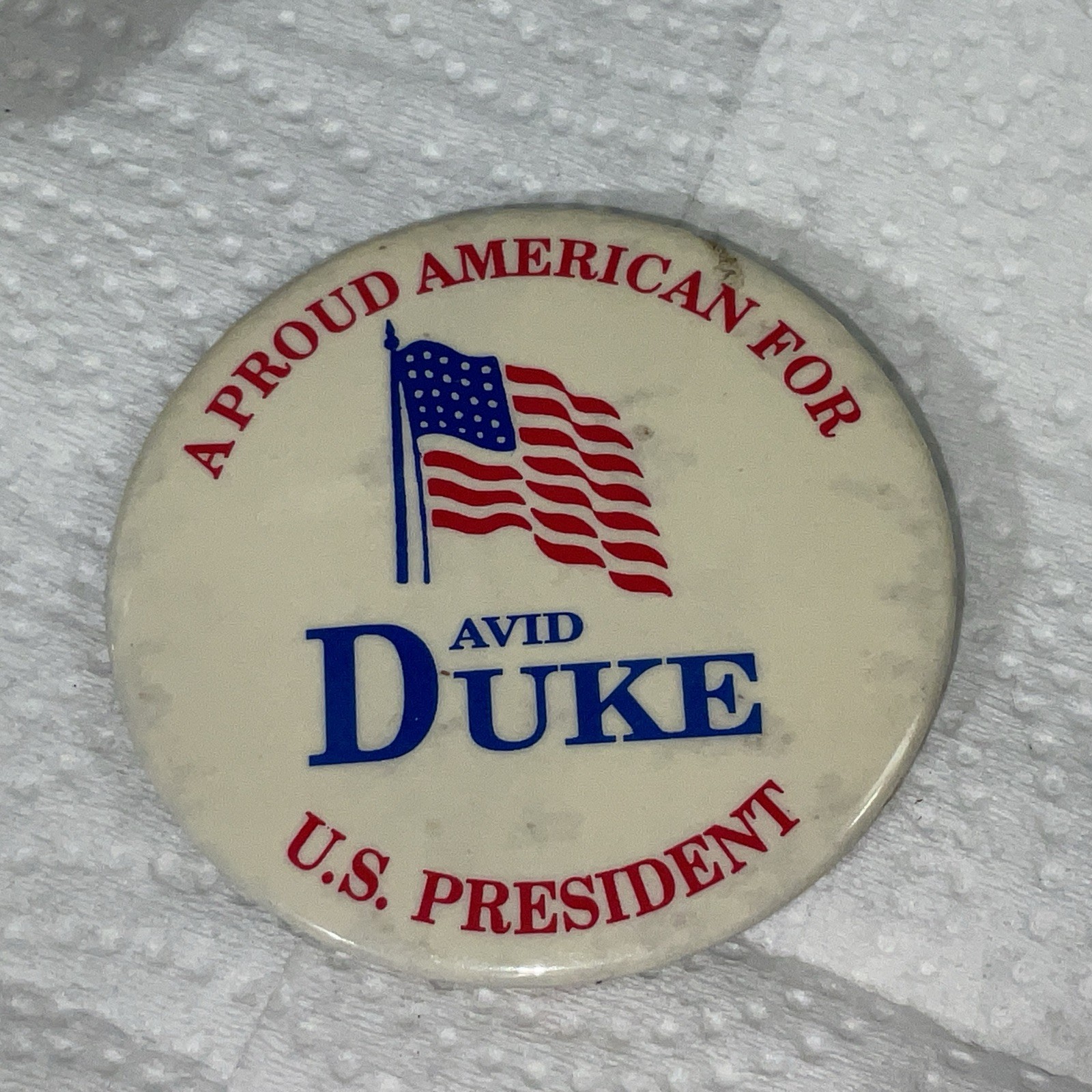 David Duke(for) President Baseball Cap, 1992