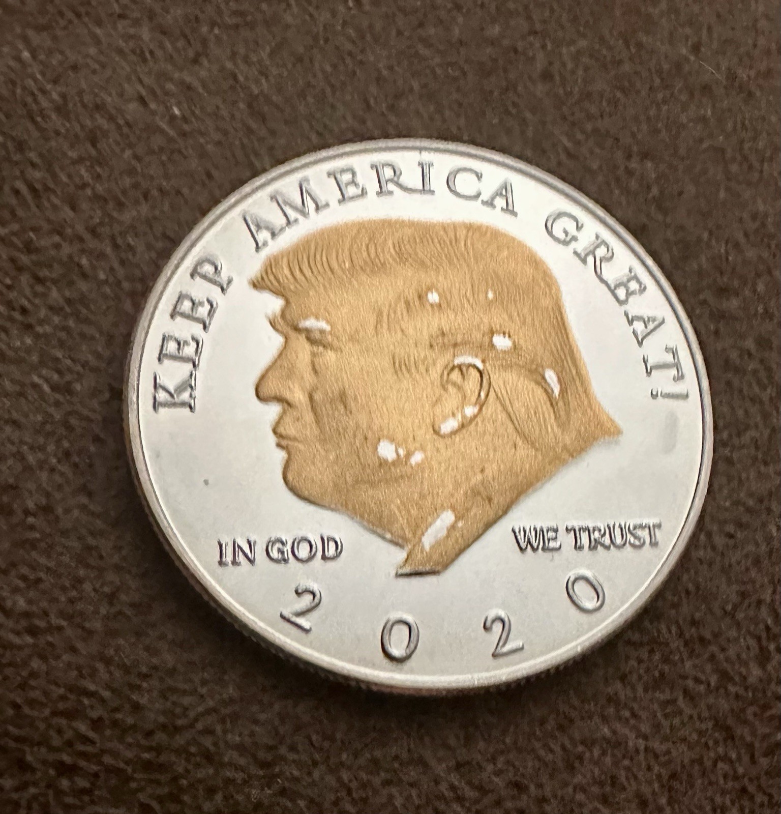 Donald Trump 2020 Commemorative Coin – Keep America Great – 45th President Token