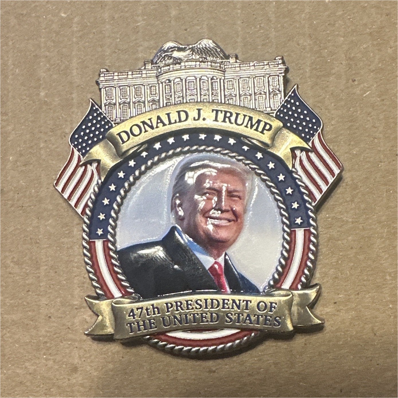 Donald J. Trump – 47th President Make America Great Again Challenge Coin