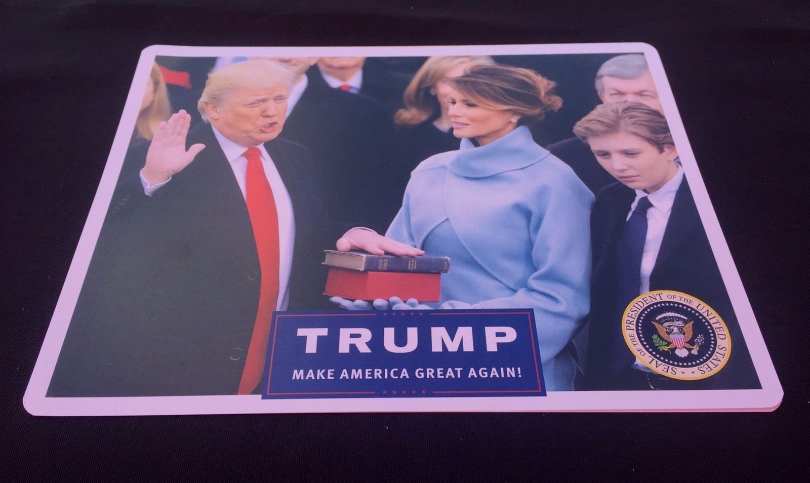 25 Donald Meliana President Trump Swearing In MAGA Novelty Signs Lot 11″ x 8.5″