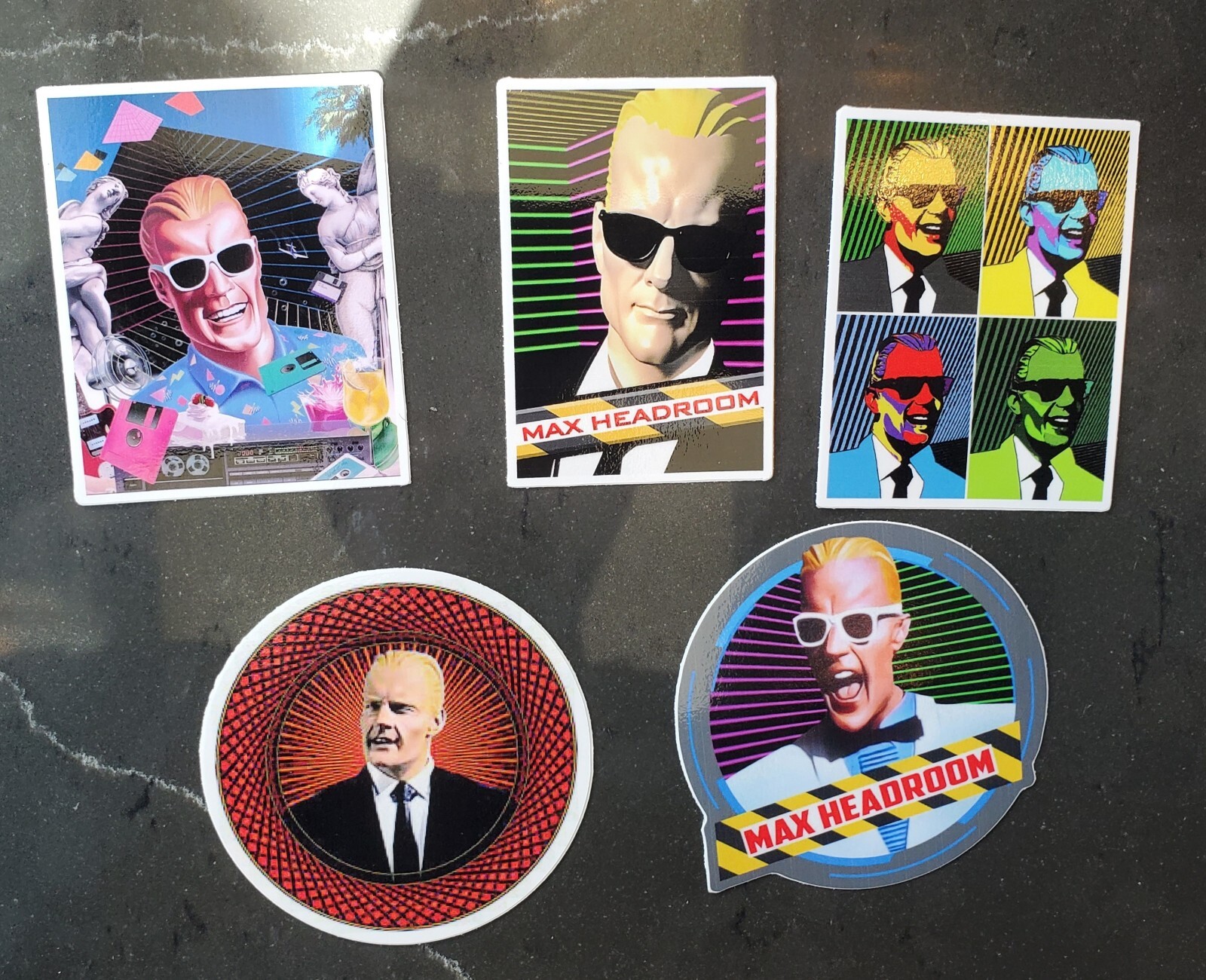 TRUMP STICKERS | VARIETY PACK (5) Heavy Duty Weather Proof Vinyl 5 Year Warranty