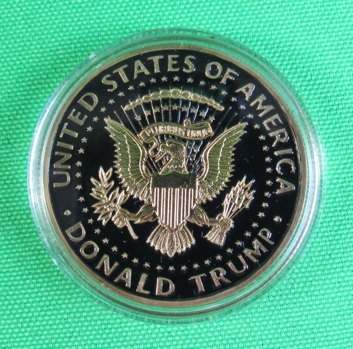 Trump 2024 24K Coin – “Save America Again” (Gold) (KL/2016/60520)