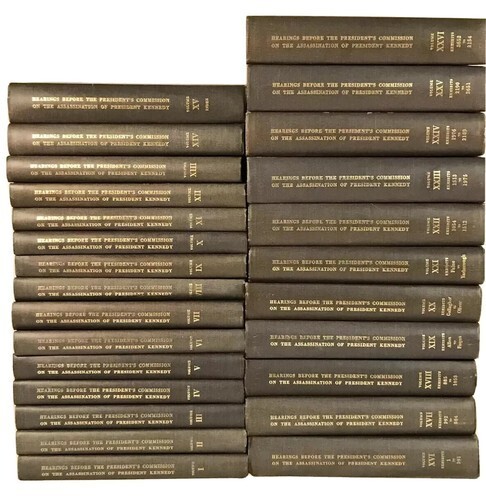 Warren Commission Report & Hearings Kennedy Assassination 27 Volumes SET #5