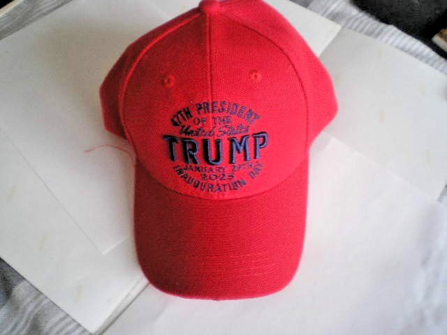 Trump 47th President Inauguration Cap 2025 President Trump – NEW