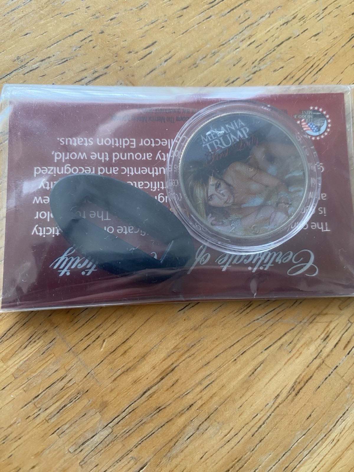 Trump MAGA Melania Coin FLOTUS New Coin Unopened Collectible