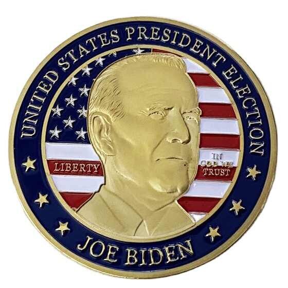 Joe Biden Presidential Election Commemorative Democrat Collector’s Coin