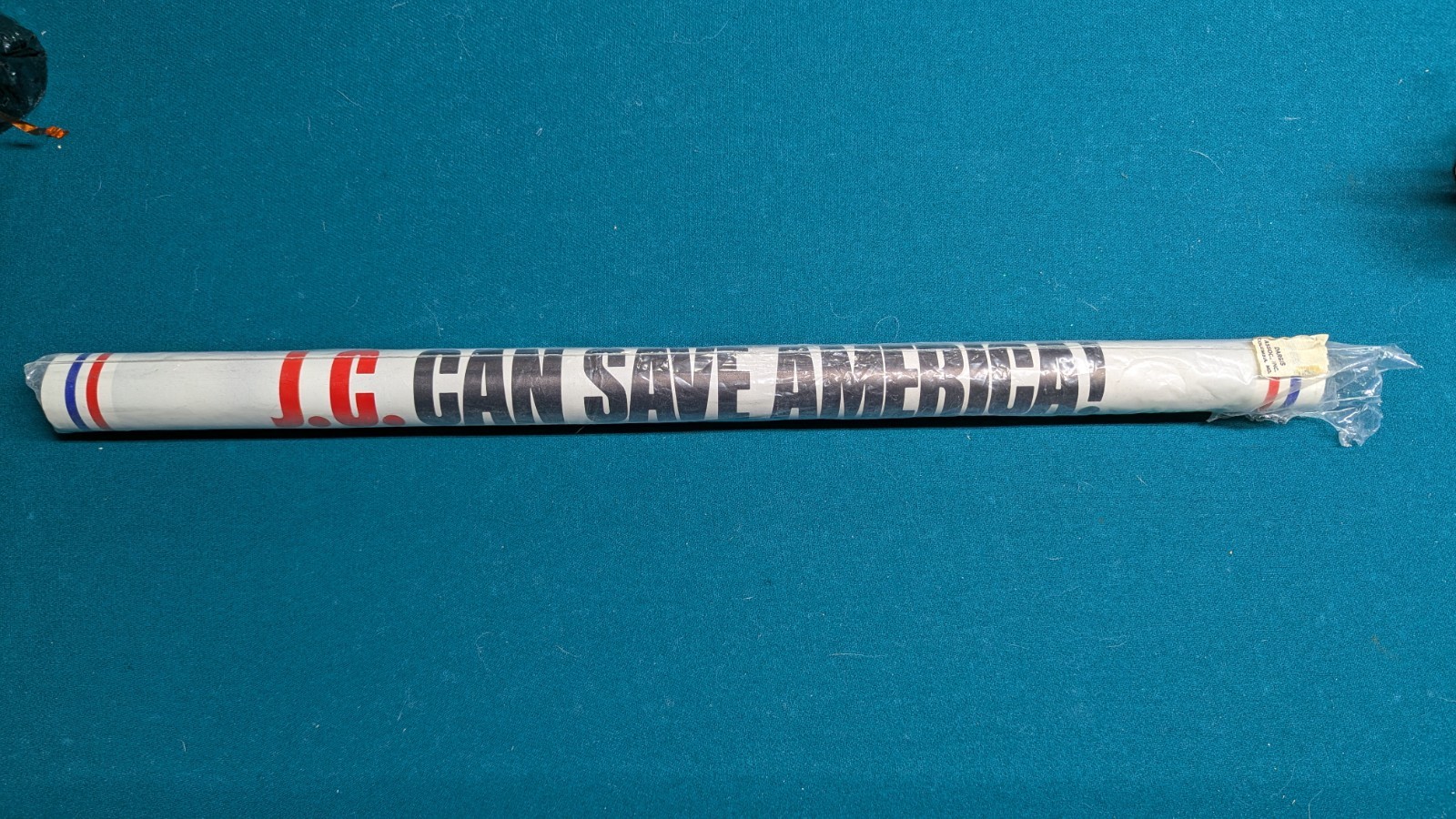 1976 Controversial Poster For Jimmy Carter- J.C. CAN SAVE AMERICA!