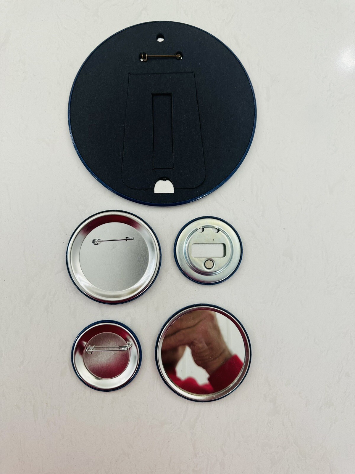 Donald Trump 45th. & 47th. Combo Set Of Buttons
