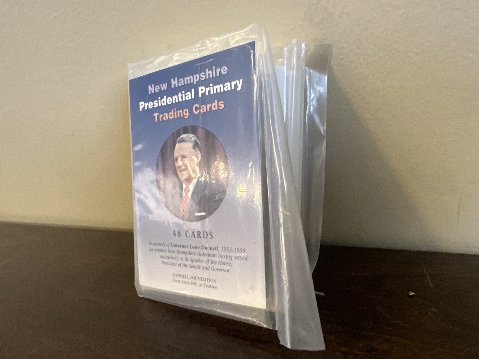 (48) 1998 New Hampshire Presidential Primary Trading Cards Series 1 – Reagan!