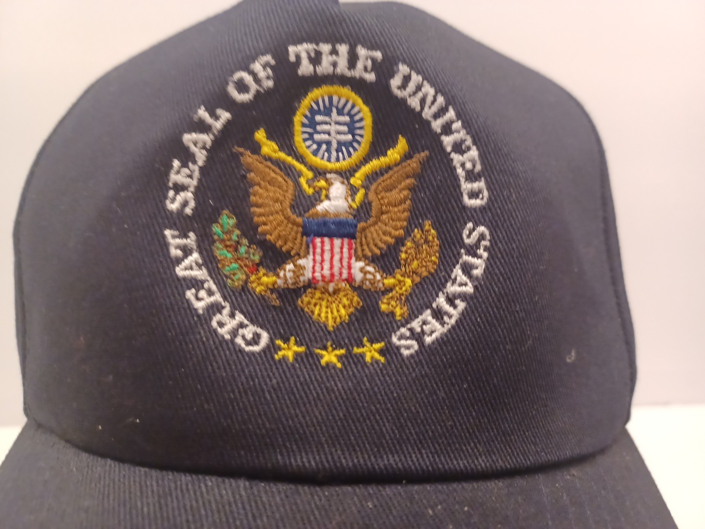 Great SEAL Of The United States Trucker Hat/Cap Black NWT FREE SHIP
