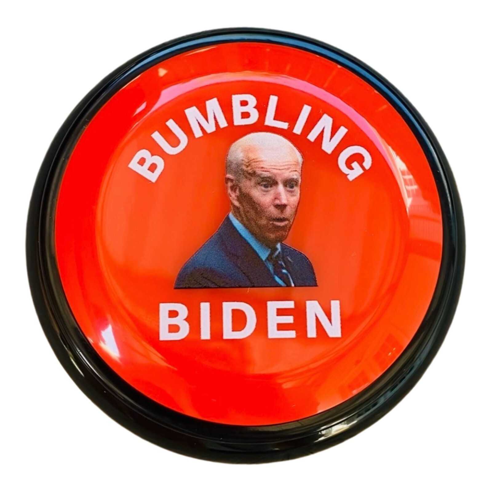 Bumbling Biden Talking Button – 7 Biden Nonsense Quotes Sleepy Joe Gag Gift