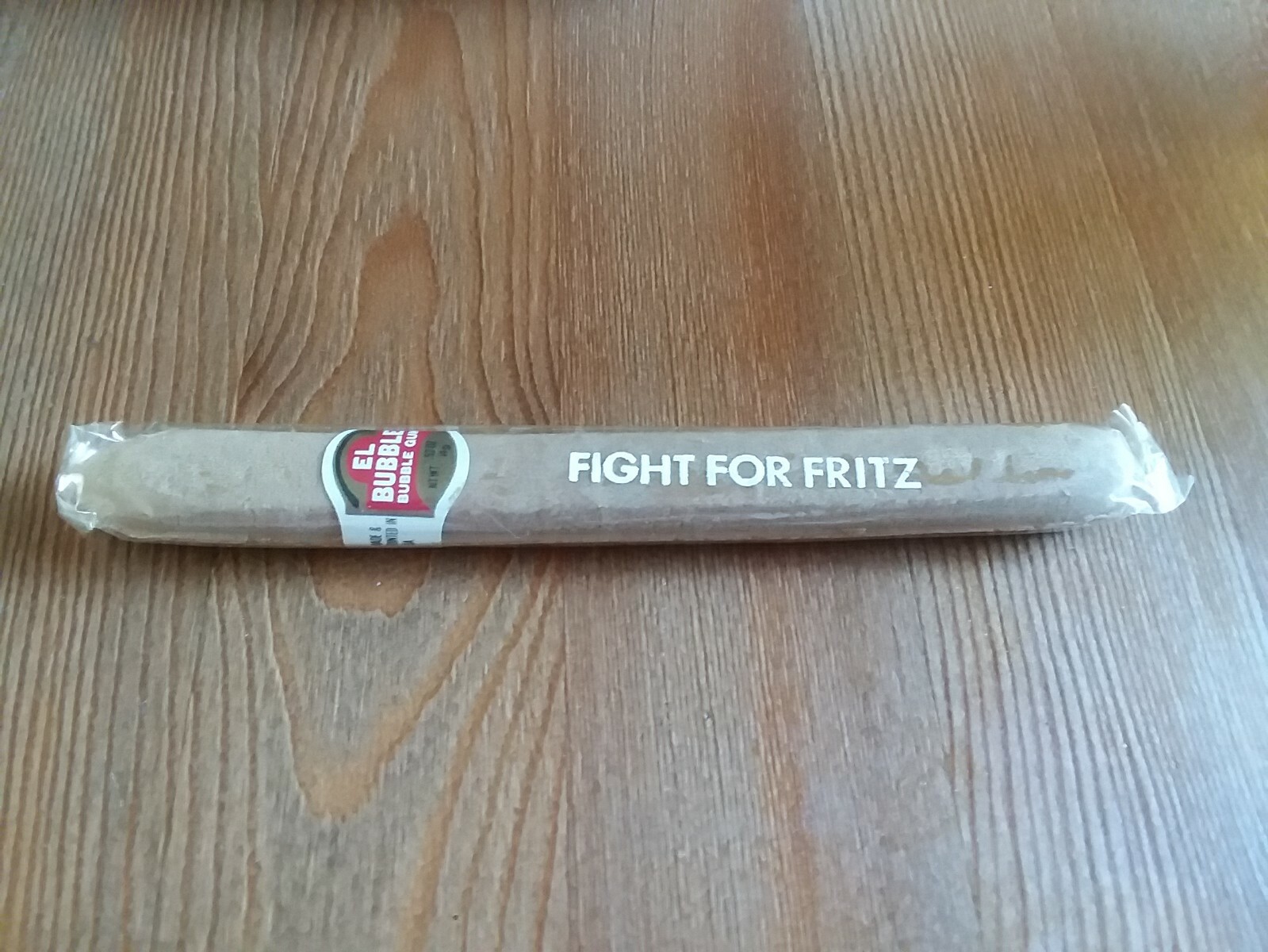 Vintage Mondale FIGHT FOR FRITZ Bubble Gum Cigar New Old Stock
