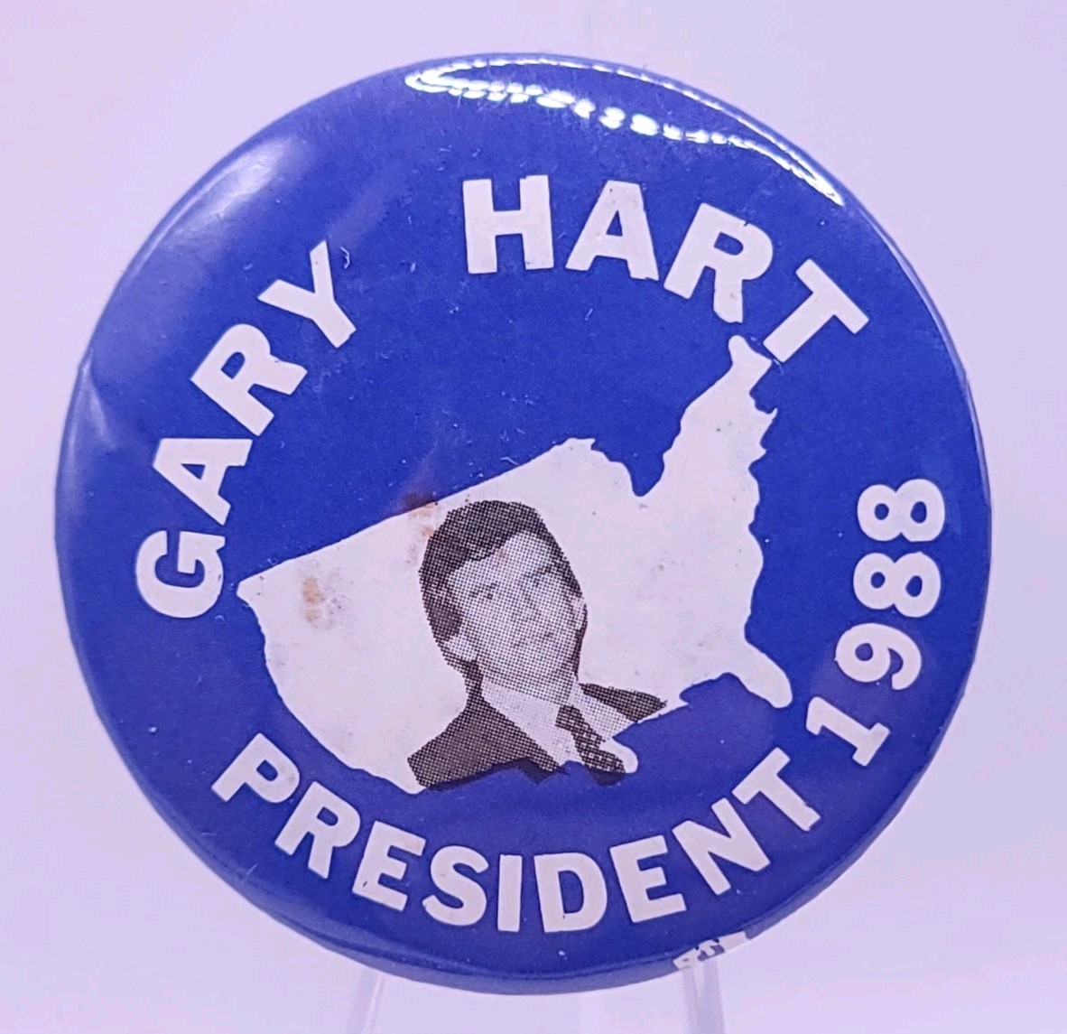Gary Hart For President 1988 Political Pin Buttons