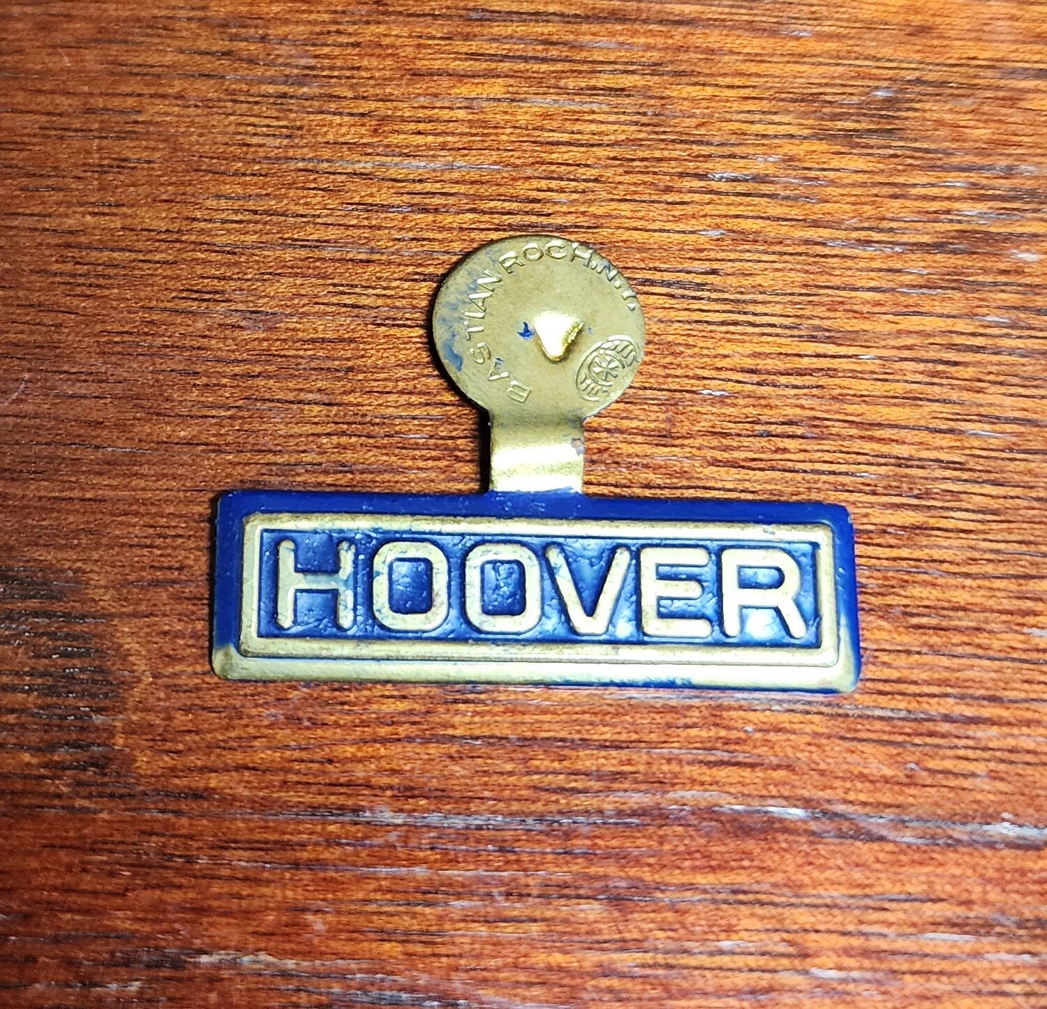 1928 METAL HERBERT HOOVER PRESIDENTIAL CAMPAIGN LAPEL TAB PIN EASTMAN