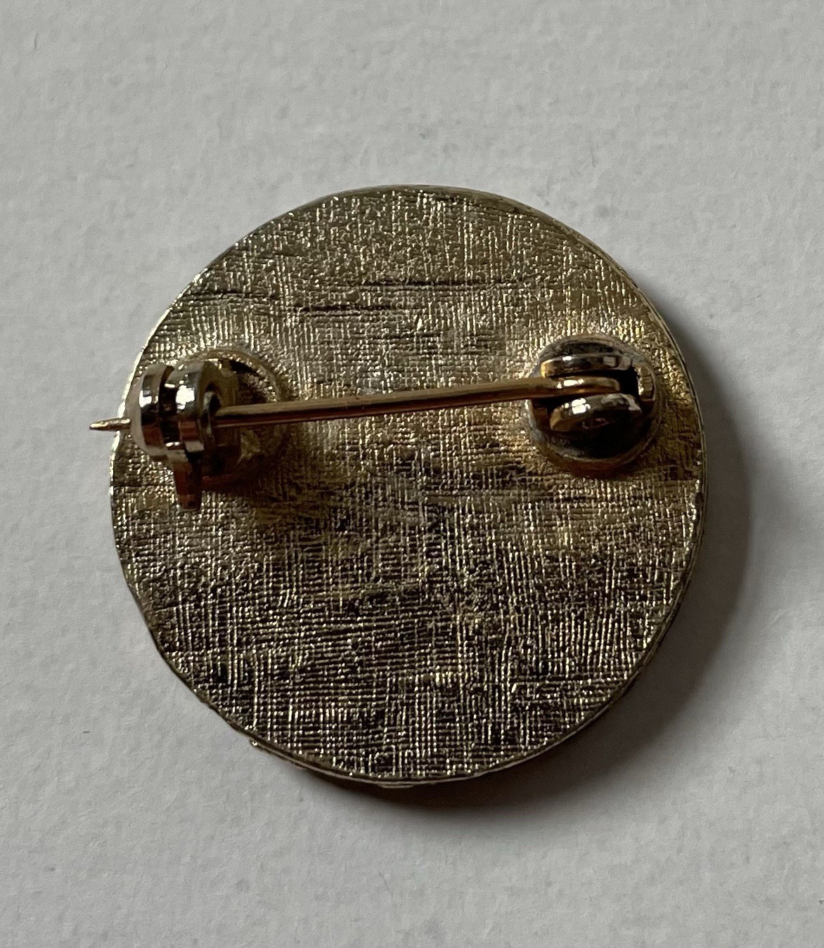 Rare Vintage Barry Goldwater 1964 US Campaign Political Pin Gold Tone Metal Pin