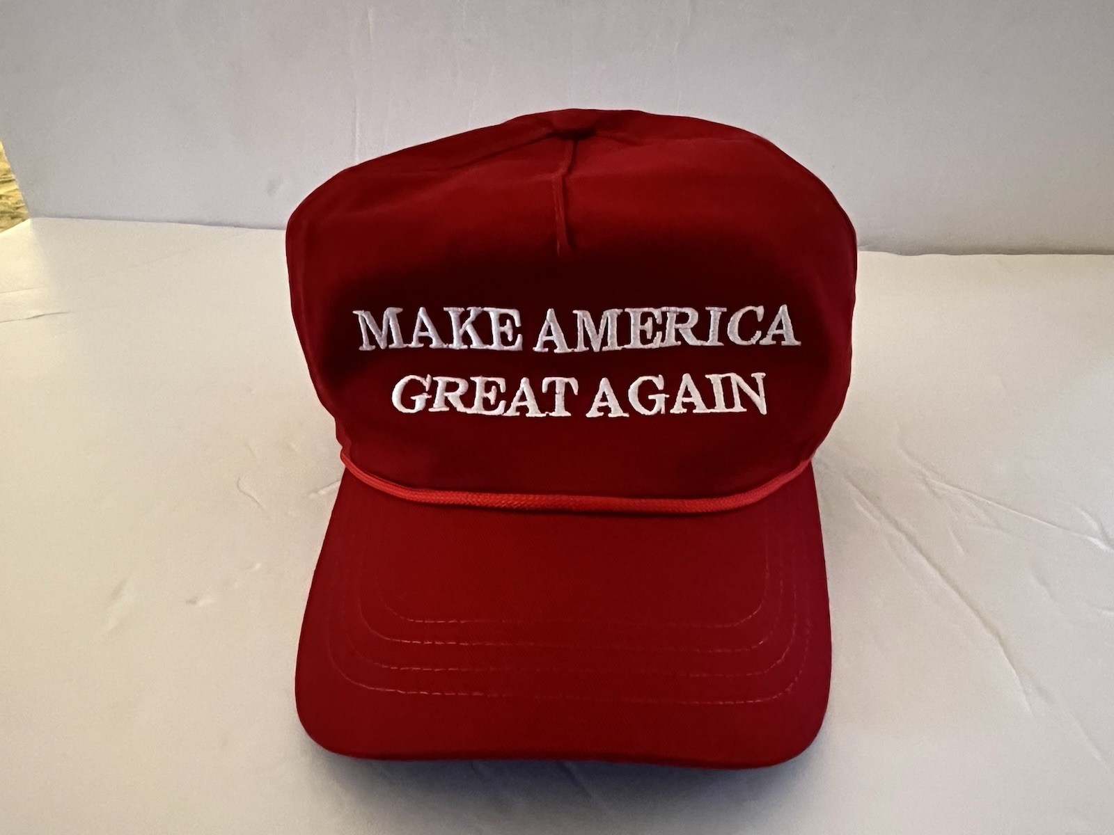 Original Cali-Fame “Make America Great Again” Red Snap-Back Cap Made In USA 2016