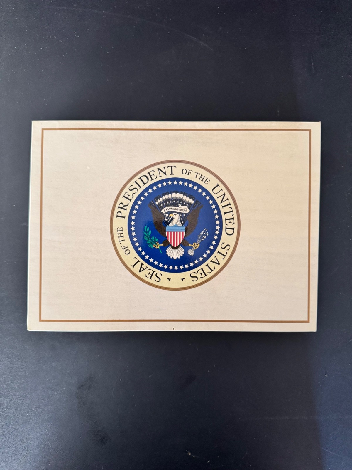 Vintage Seal Of The President of the United States Cigar Box – Rare