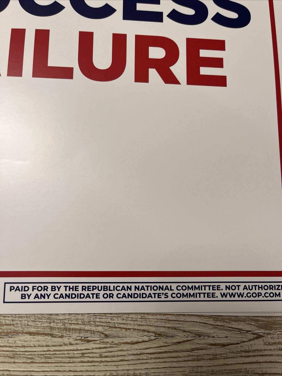 *INAUG SALE* Mix/Match any 2x Trump/Vance Official Campaign Placard Rally Signs