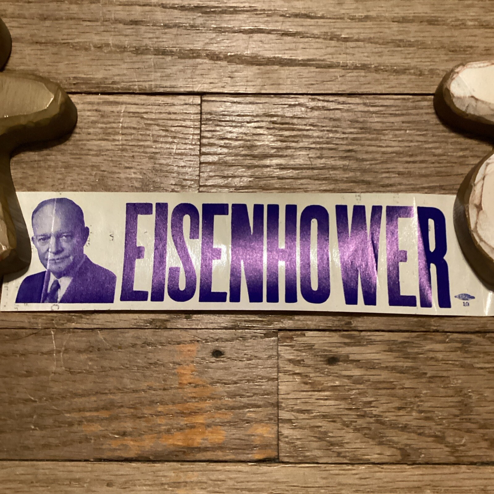 1952 Dwight Eisenhower IKE Presidential Campaign Union Stamp Iron-On Propoganda