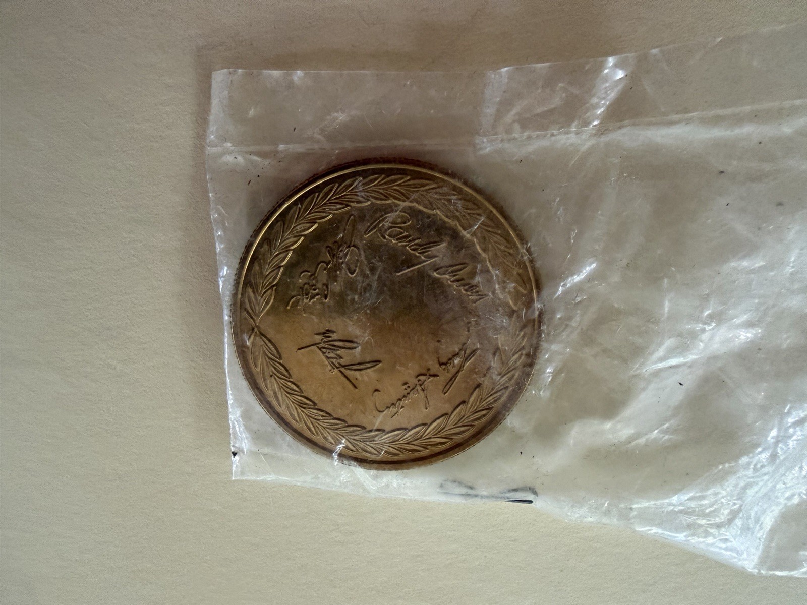 George Wallace 1982 Campaign Commemorative Coins, Certificate, Newspaper Clippi…