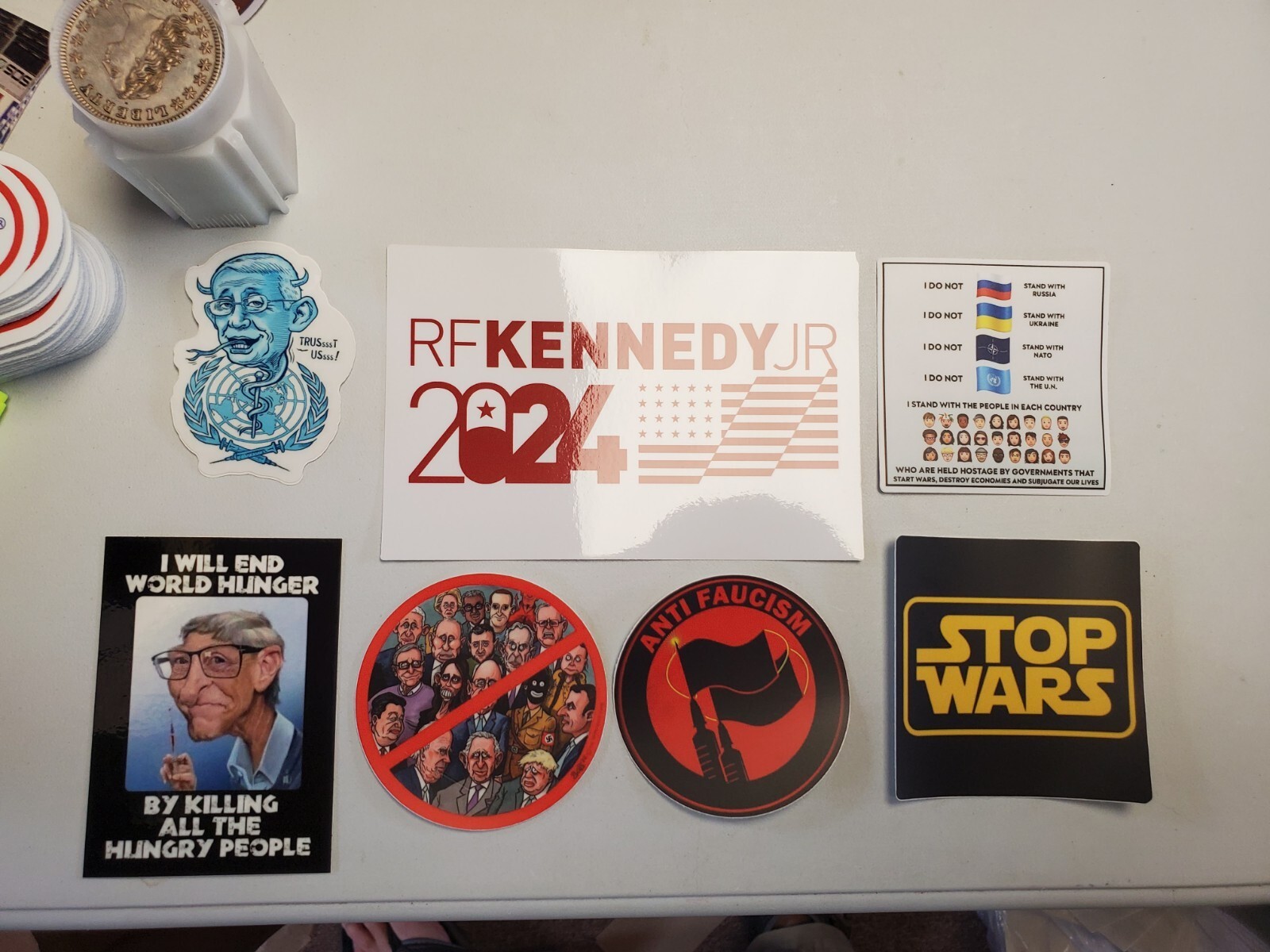 RFK JR 2024 Bumper Sticker 4×6 inches