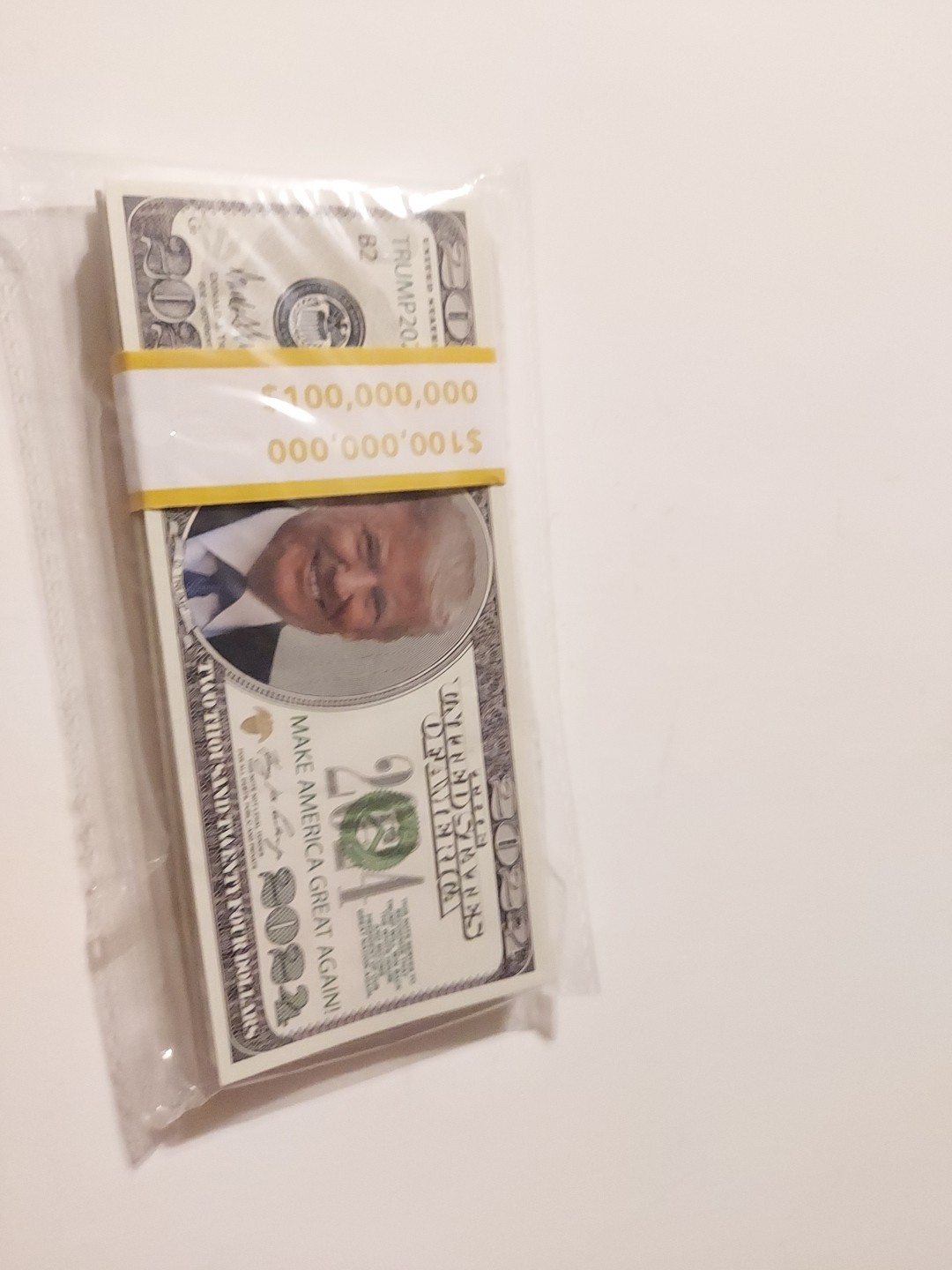 $100 In Trump We Trust 2024 Updated Dollar Bills Funny Money Maga