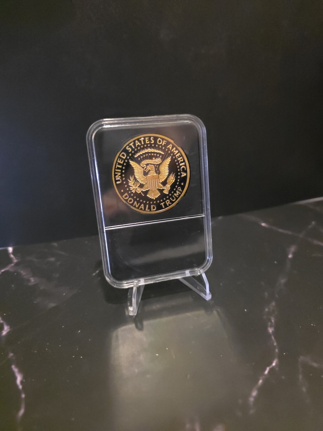 2024 Donald Trump “SAVE AMERICA AGAIN” Slabbed Coin.