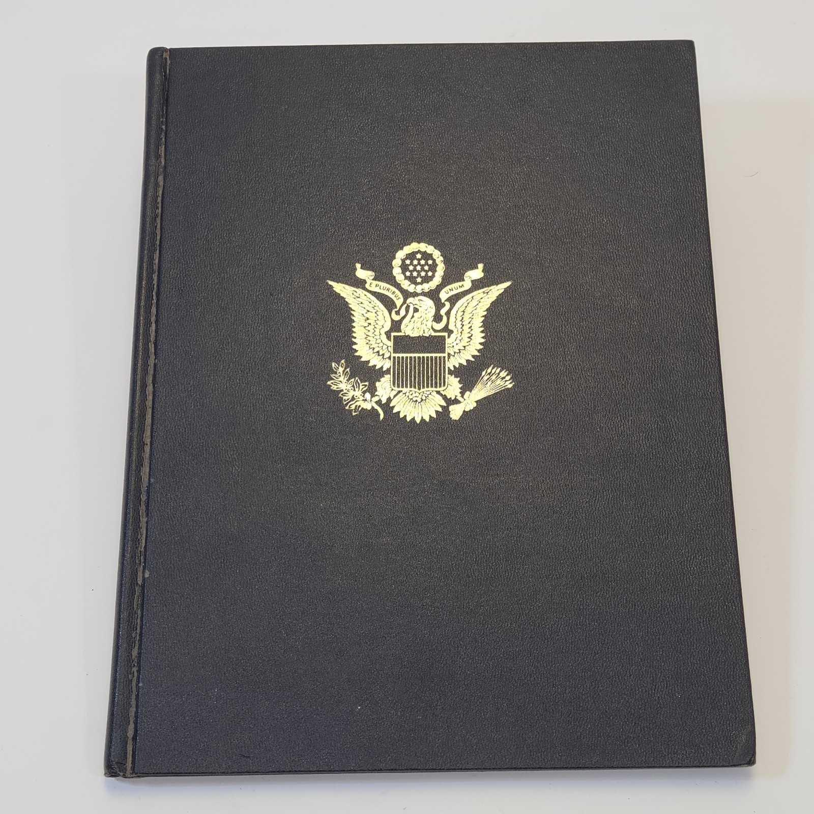 Vintage 1973 Inaugural Book Signed By Spiro Agnew. Collectable Political Ephem..