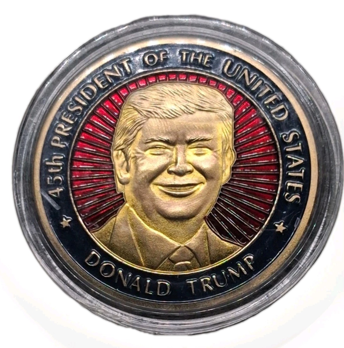 Donald Trump 45th President Challenge Coin Washington DC Presidential Seal