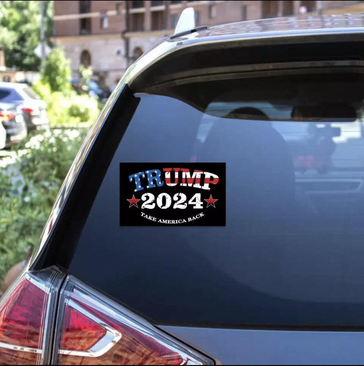 10PCS Set Trump 2024 Bumper Sticker Stickers Take Save America Back 6x4in