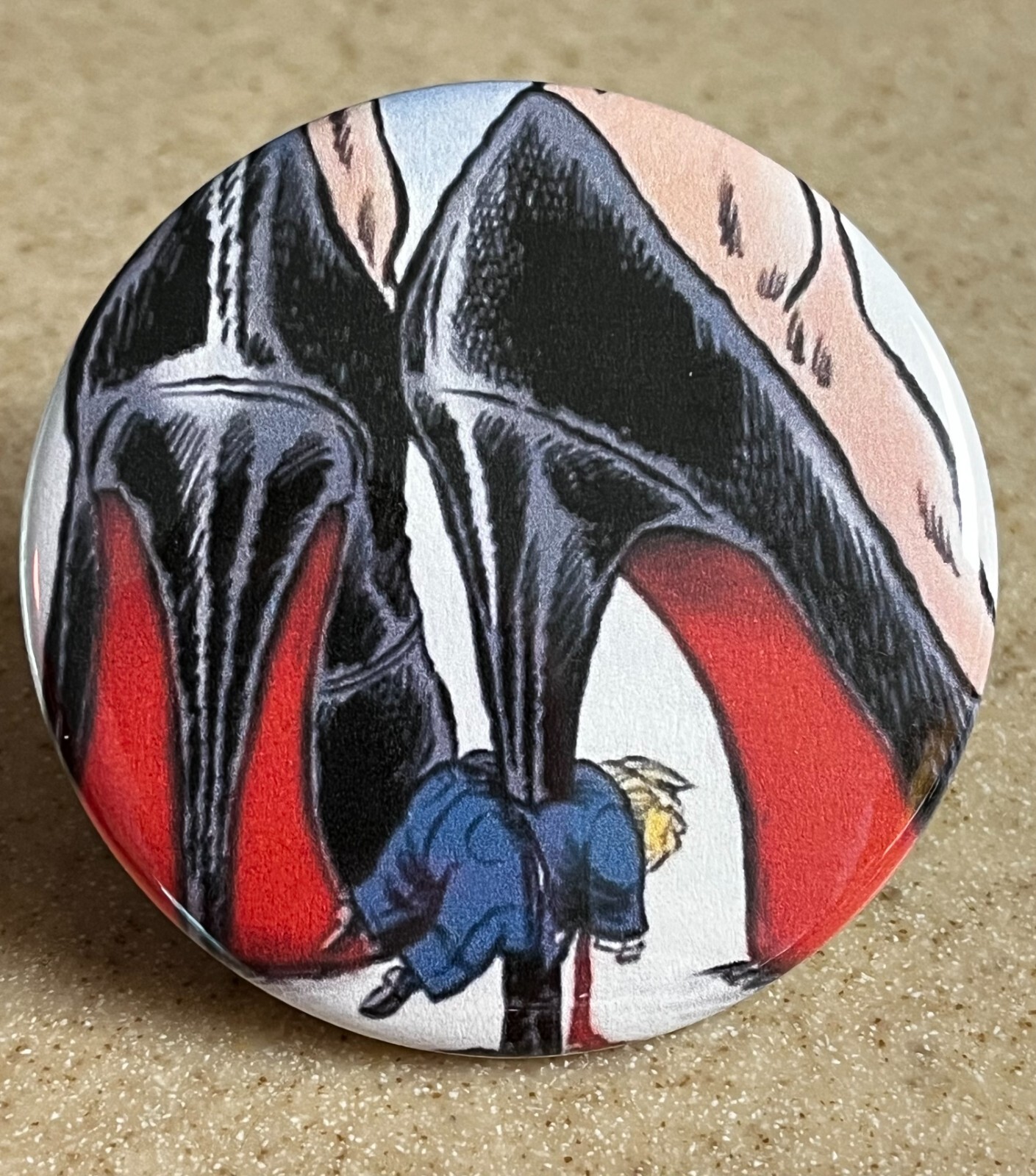 Kamala Harris Pin-Back Button” 2 1/4 inch