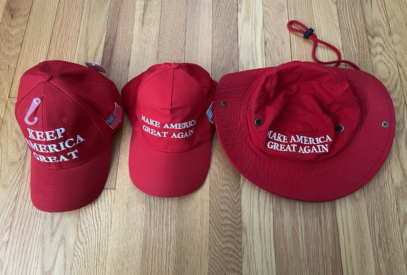 Trump MAGA Hat (3 Hats) Make America Great Again #hse
