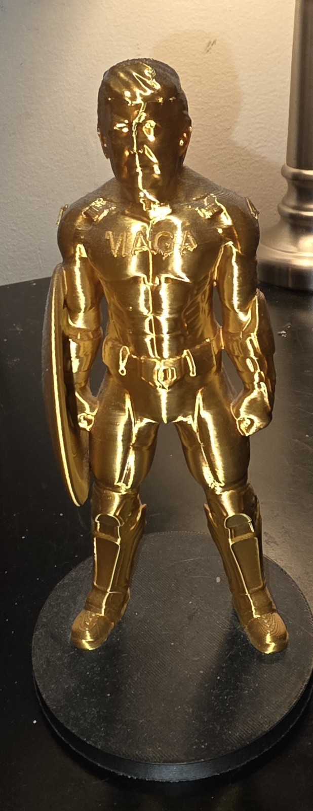 Trump MAGA Captain America 3d Printed