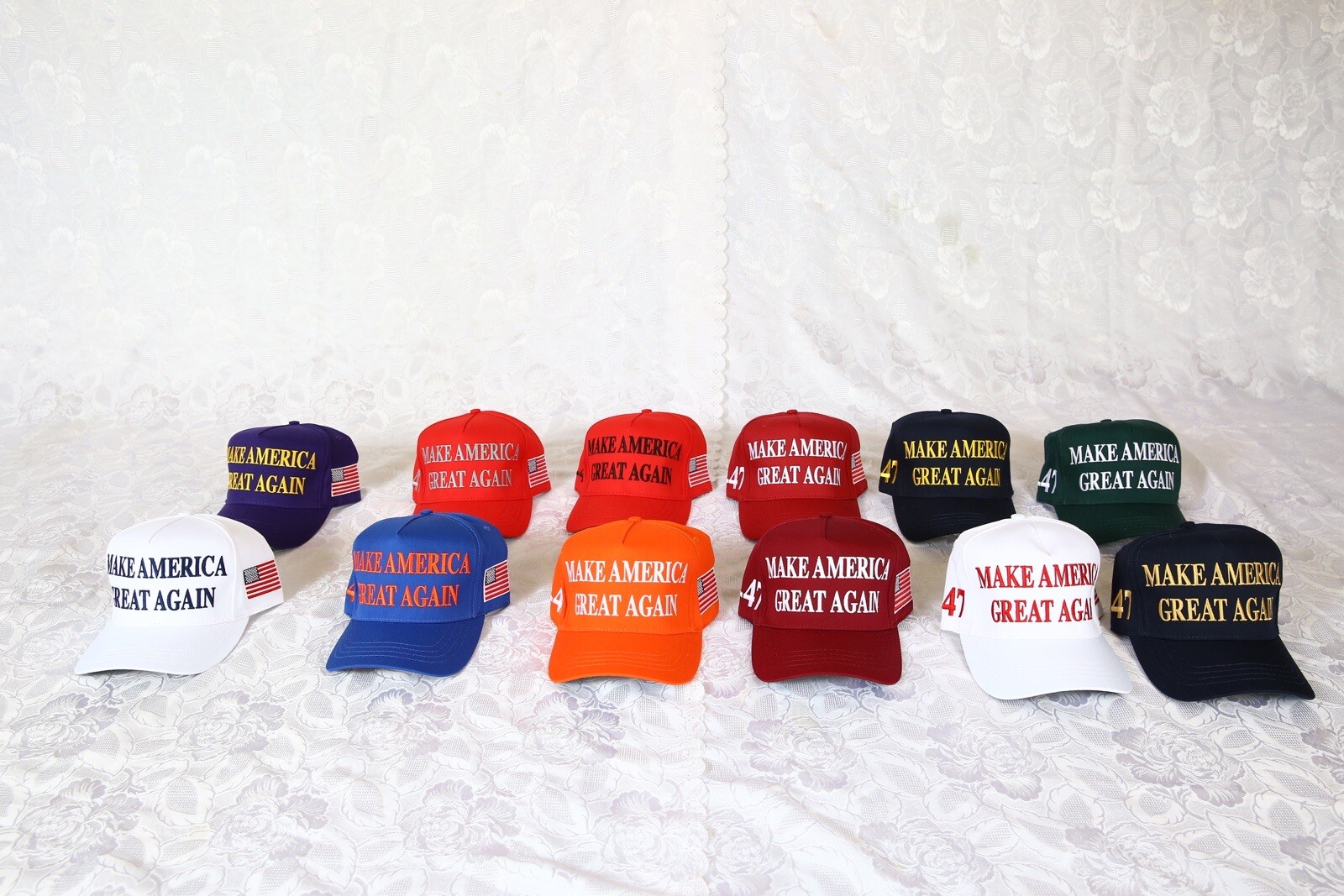 COMPLETE MAGA HAT COLLECTION DONALD TRUMP CALI FAME AUTHENTIC OFFICIAL 94 Styles