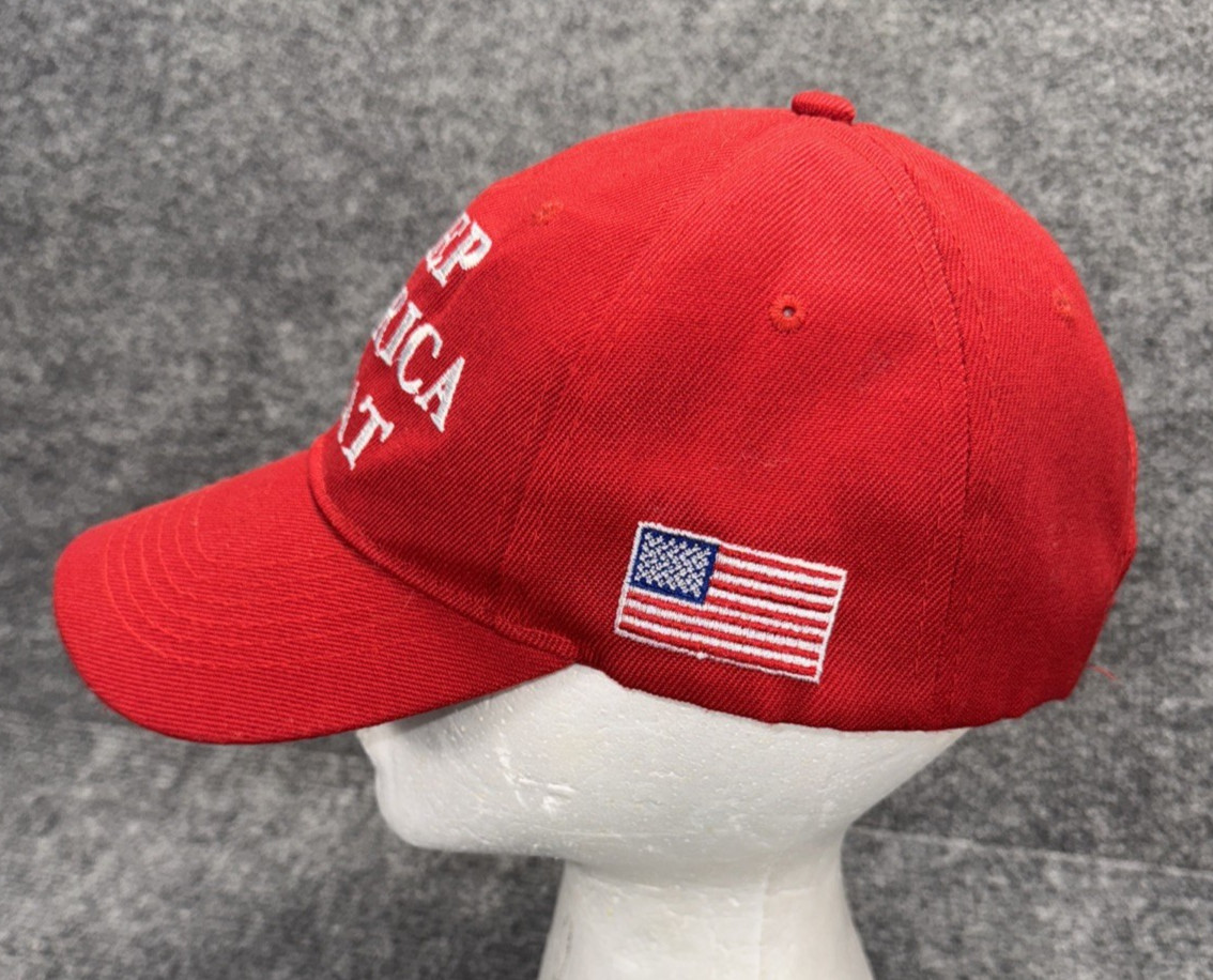 Official Keep America Great Trump 2020 Cali Fame Red Snapback Hat Cap One Size