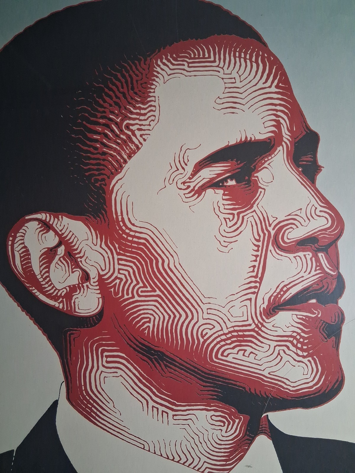 Barack Obama “Hope” 2008 Offset Litho Poster By El Mac (Miles MacGregor) 24×36