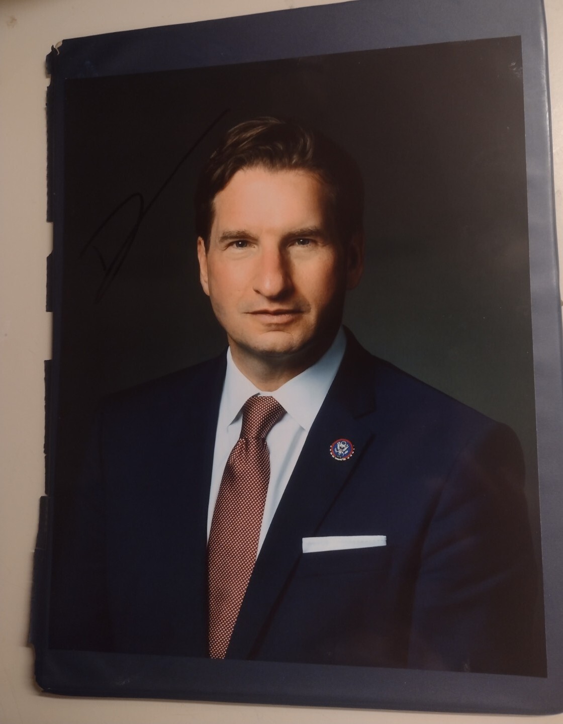 Dean Phillips Autographed 8×10 Photo 2024 Prez Candidate Minnesota Congressman