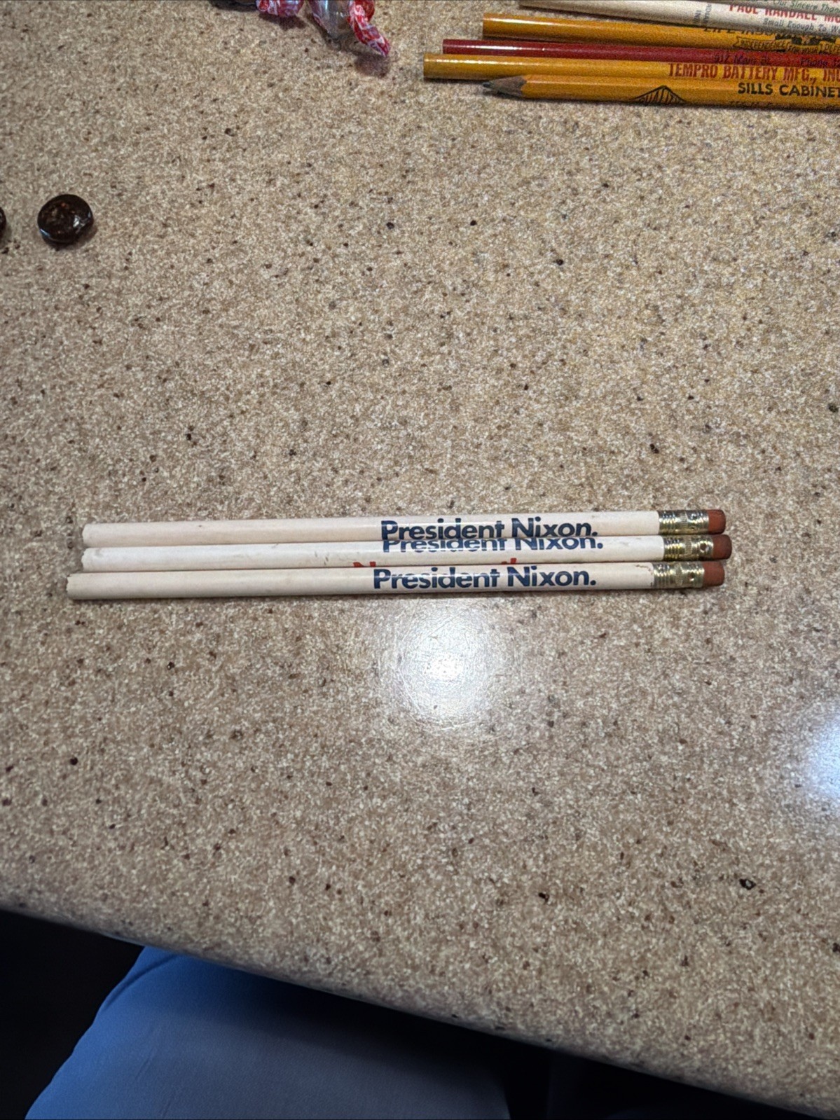Vintage Lot of 3 1972 President Nixon’s Reelection Campaign Pencil GOP Political