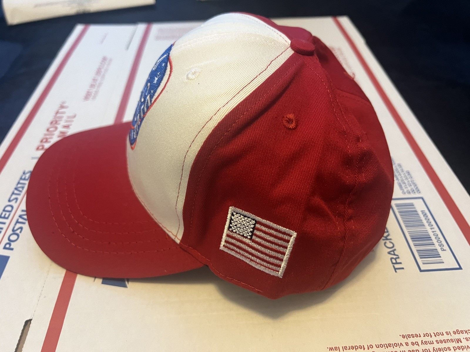 Official Donald Trump 2019 Space Force Cali Fame MAGA Hat White/Red
