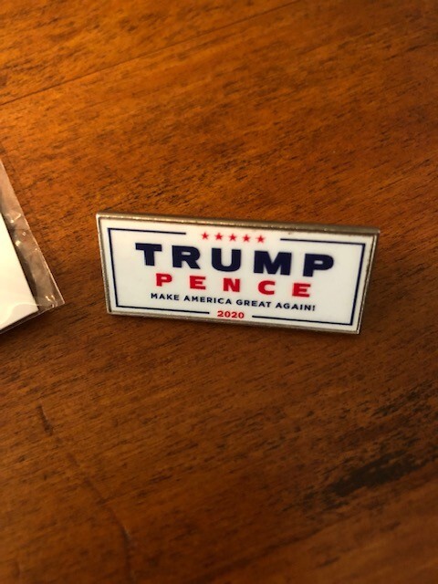 DONALD TRUMP 2020 SILVER GOLD Plated Rare Coin and OTHER STUFF!