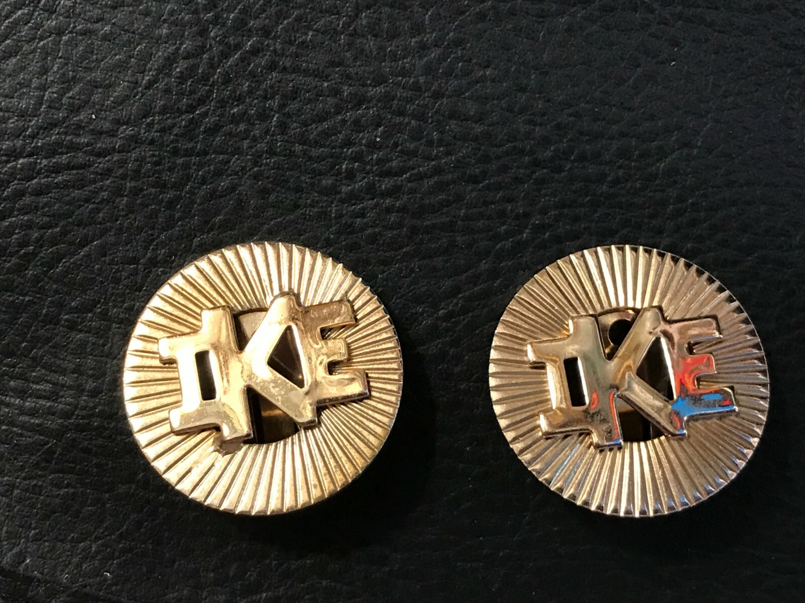 Dwight D Eisenhower IKE Republican Presidential Campaign Clip Earrings 1950s