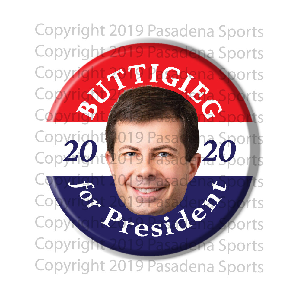 2020 PETE BUTTIGIEG FOR PRESIDENT 2.25″ CAMPAIGN BUTTON pb2020 made in AZ USA