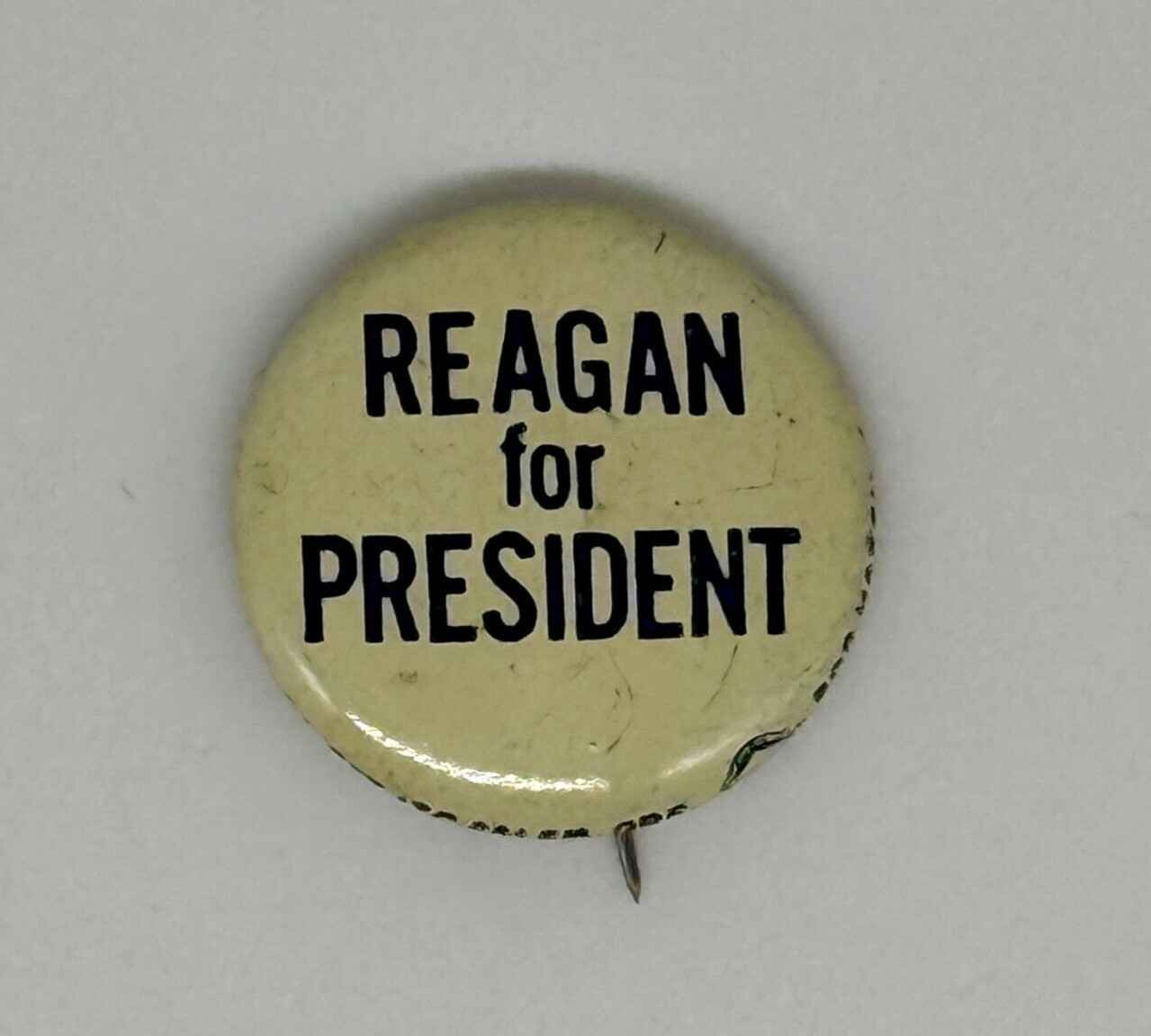Vintage “Reagan for President” Political Campaign Pinback Button – Salem, Oregon