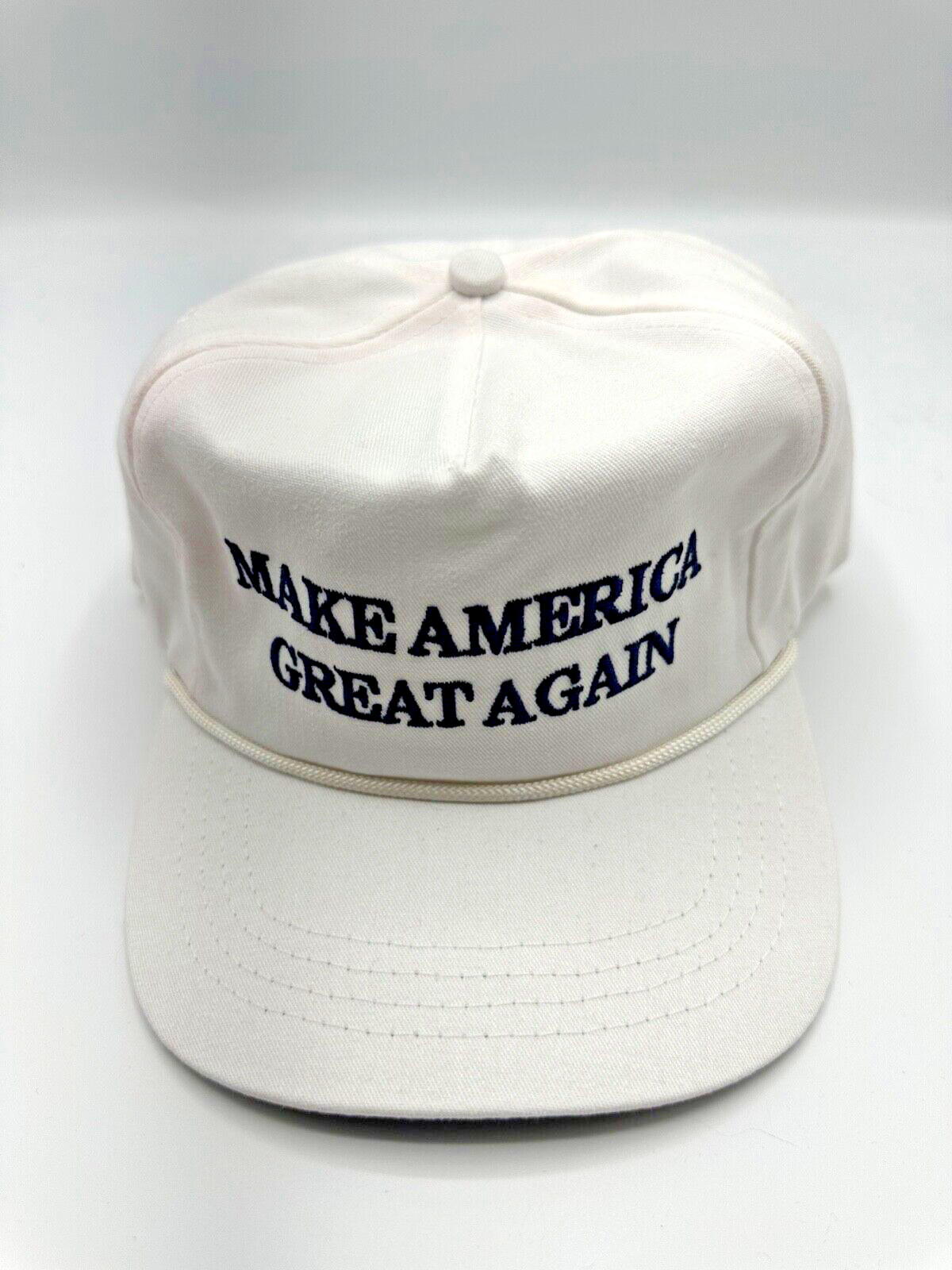 Official Make America Great Again Trump Cali Fame White Snapback Hat Cap
