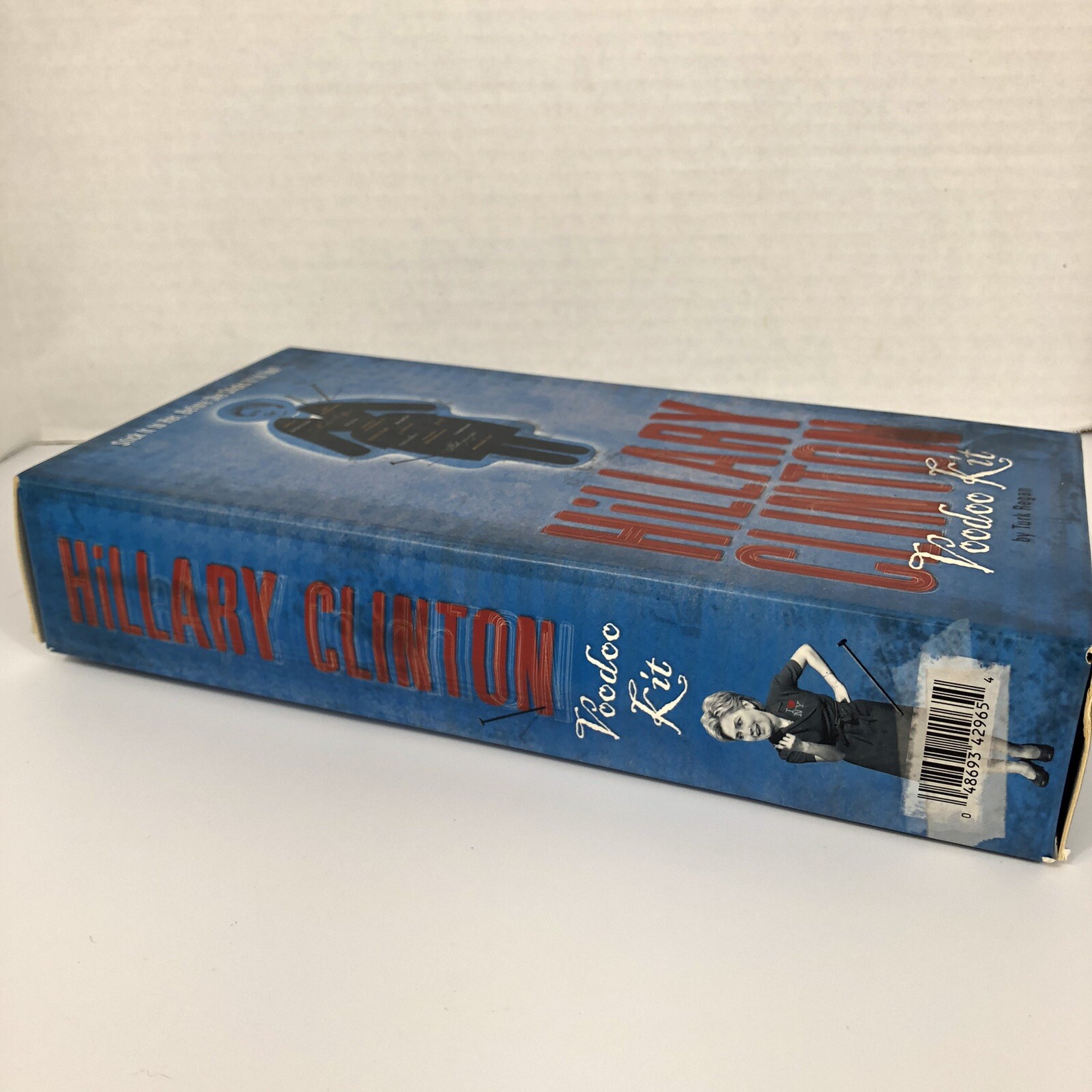 Toy Hillary Clinton Voodoo Doll Kit 2007 Handbook Liberal Democrat Collectable