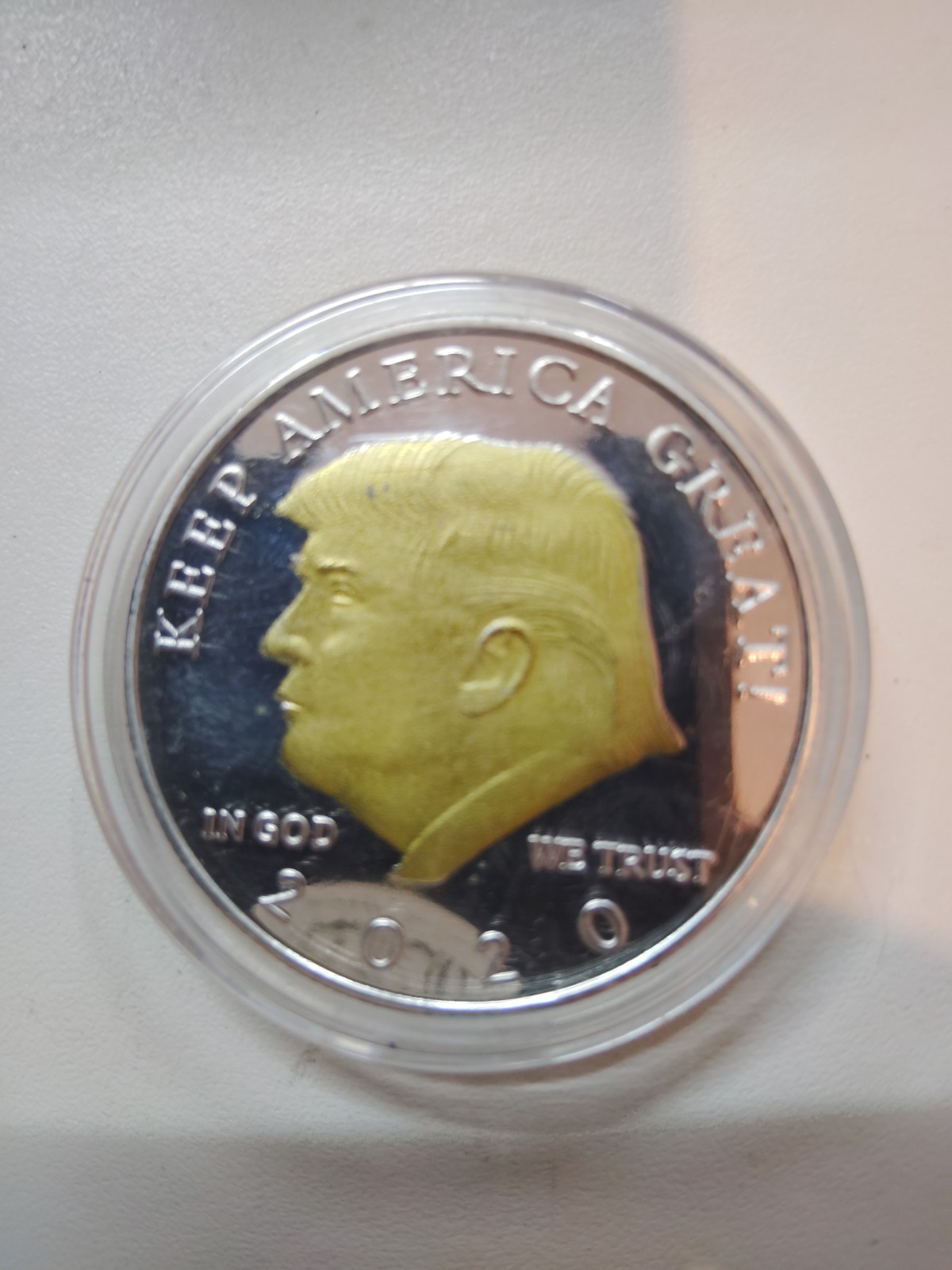 2024 Donald Trump Silver President Seal Liberty Challenge Coin MAGA 5 Pcs