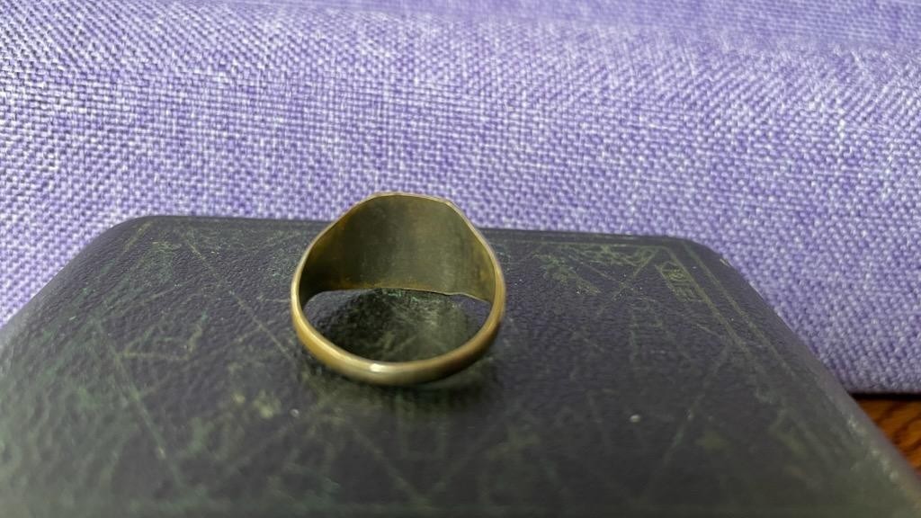 Vintage Hoover 1928 Elephant Political Election Ring- Herbert Hoover